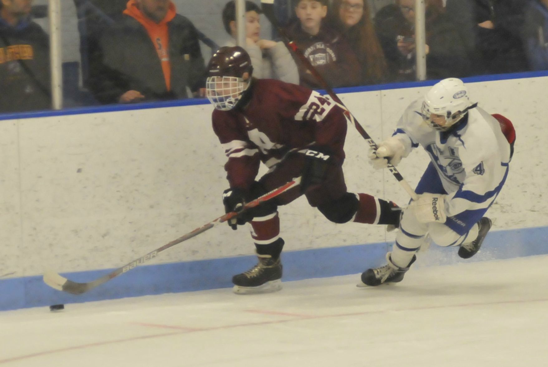 Auburn hockey vs. Ogdensburg Free Academy, NYSPHSAA regionals